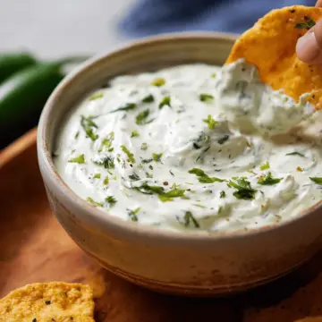 Creamy Jalapeño Dip