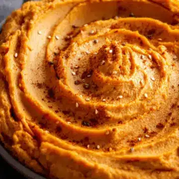 Tahini Whipped Sweet Potatoes