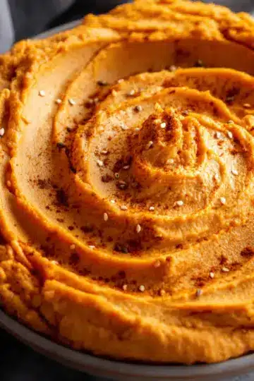 Tahini Whipped Sweet Potatoes