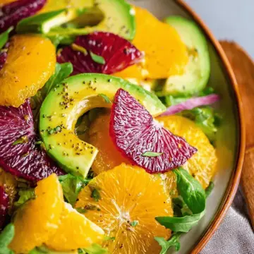 Navel Orange Salad with Avocado