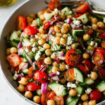 Mediterranean Chickpea Salad
