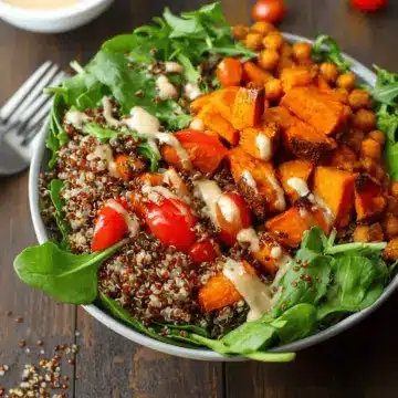 Sweet Potato Quinoa Bowl (Vegan!