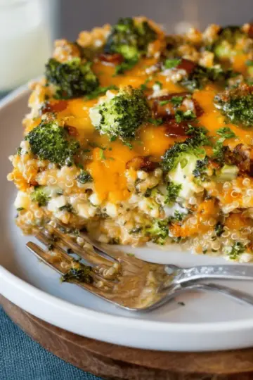 Broccoli Quinoa Casserole