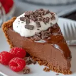 No-Bake Chocolate Cheesecake Pie