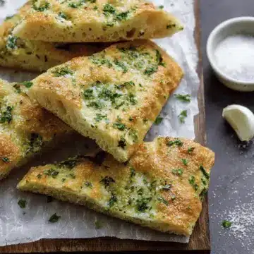 Easy Garlic Ciabatta Bread Recipe