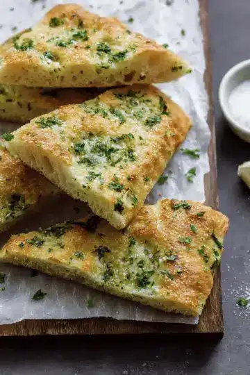 Easy Garlic Ciabatta Bread Recipe