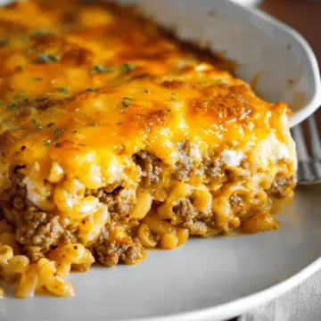 Cheeseburger Casserole