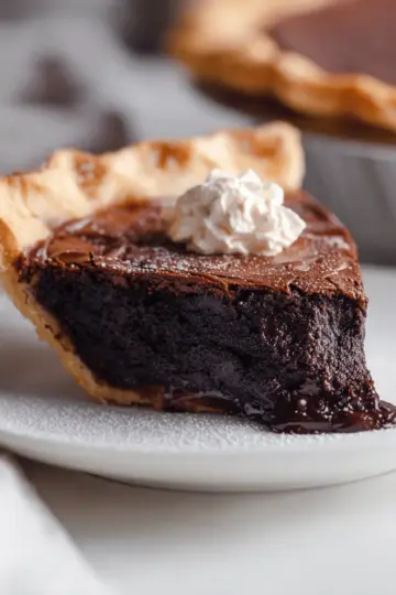Nutella Brownie Pie