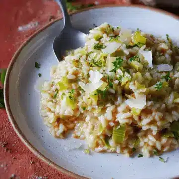 Creamy Leek Risotto