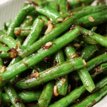 Sweet and Spicy Green Beans
