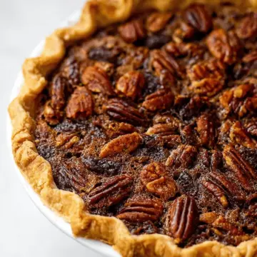 Cinnamon Brown Sugar Pecan Pie