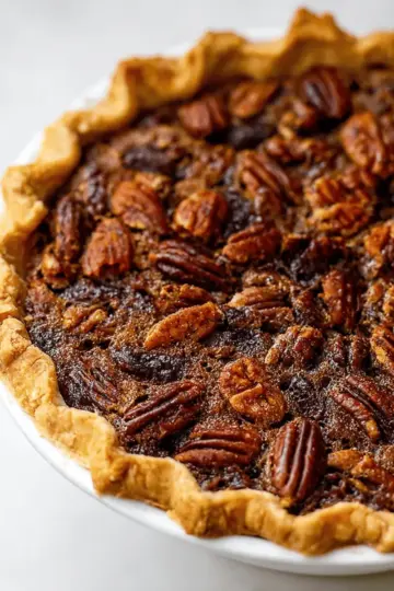 Cinnamon Brown Sugar Pecan Pie