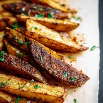 Oven-Baked Seasoned Steak Fries