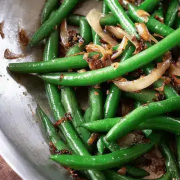 Sautéed Green Beans and Shallots