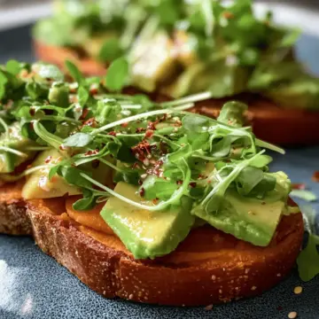 Sweet Potato Avocado Toast