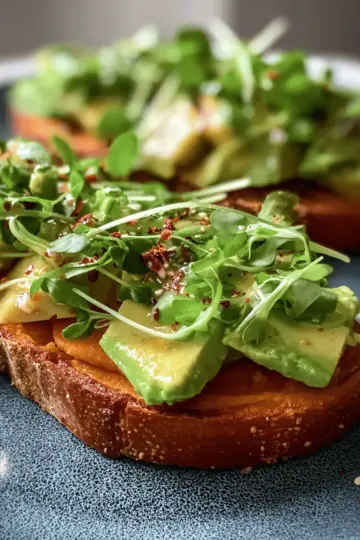 Sweet Potato Avocado Toast