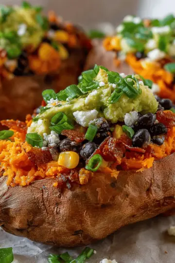 Stuffed Sweet Potatoes