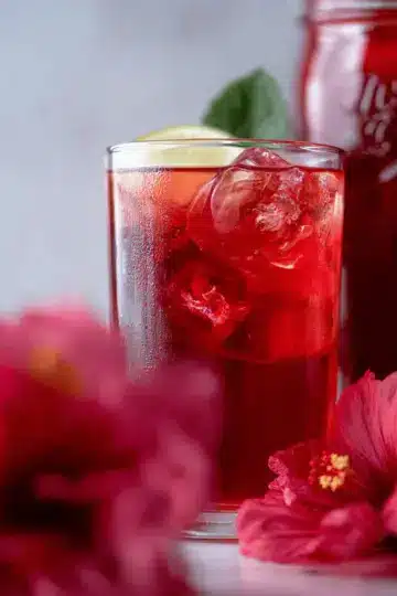 Hibiscus Iced Tea