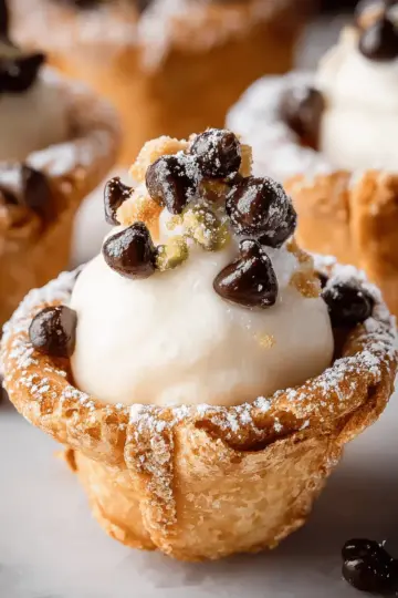Mini Cannoli Cups