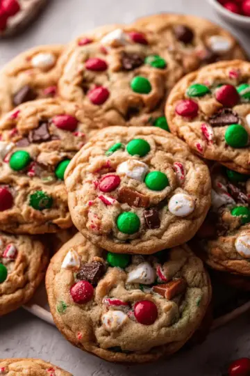 Christmas Kitchen Sink Cookies