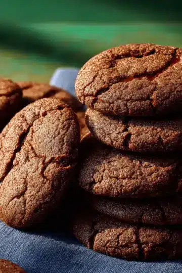 Chewy Chocolate-Gingerbread Cookies