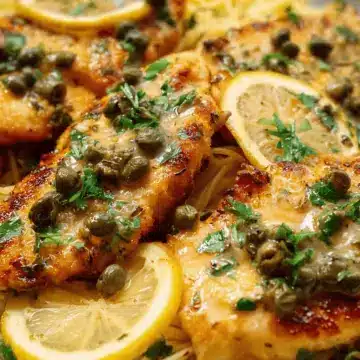 Mediterranean-Inspired Chicken Piccata with European Pasta & Fresh Herbs