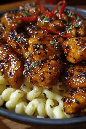 sweet and spicy honey pepper chicken
