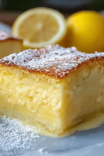 Lemon Custard Cake