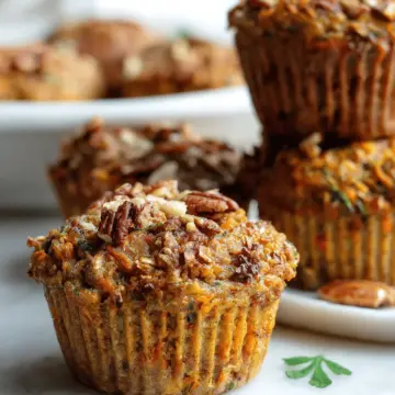Healthy Morning Glory Breakfast Muffins