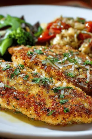 Parmesan Crusted Tilapia Fillets
