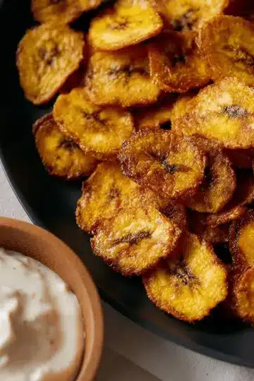 Baked Plantain Chips