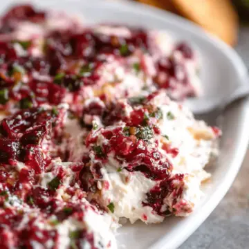 Cranberry-Jalapeno Cream Cheese Dip