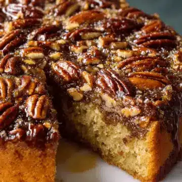 Pecan Upside-Down Cake