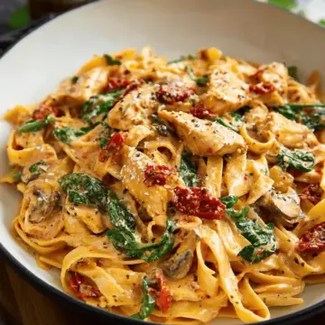 Creamy Tuscan Chicken Pasta