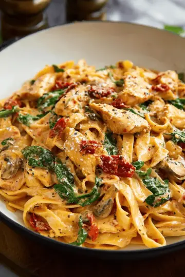 Creamy Tuscan Chicken Pasta