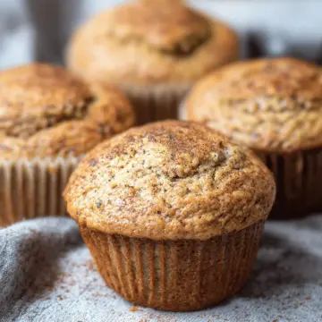 Healthy Banana Muffins