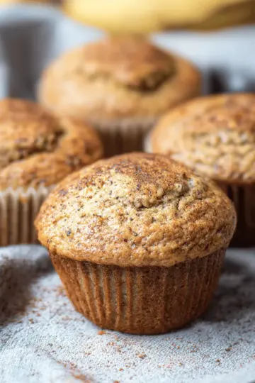 Healthy Banana Muffins