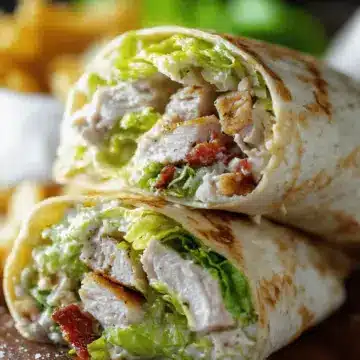 Chicken Caesar Wraps