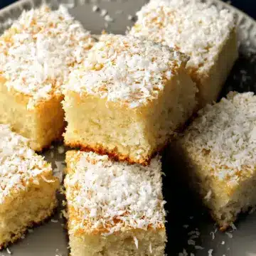 Coconut Milk Snack Cake