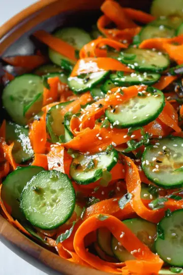 Cucumber and Carrot Salad