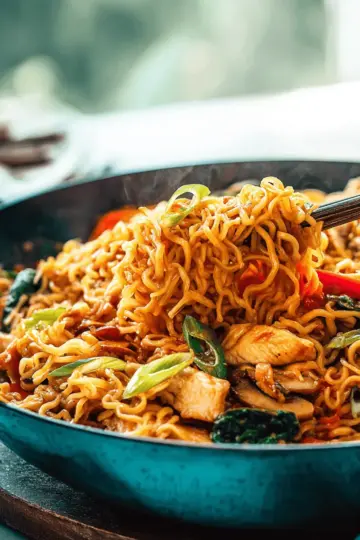 Chicken Ramen Stir Fry