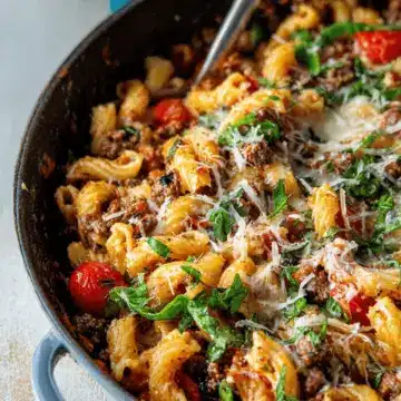Ground Beef Pasta Skillet