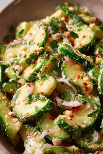 Mexican Cucumber Salad