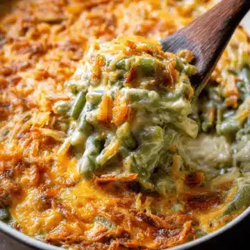 The Best Cheesy Green Bean Casserole