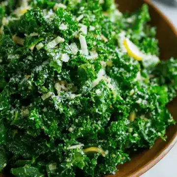 Lemon Parmesan Kale Salad