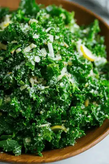 Lemon Parmesan Kale Salad
