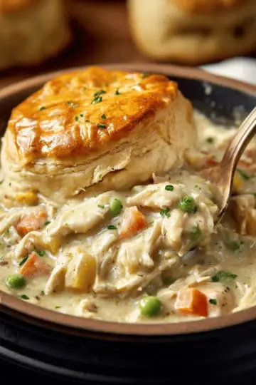 Best Slow Cooker Chicken Pot Pie