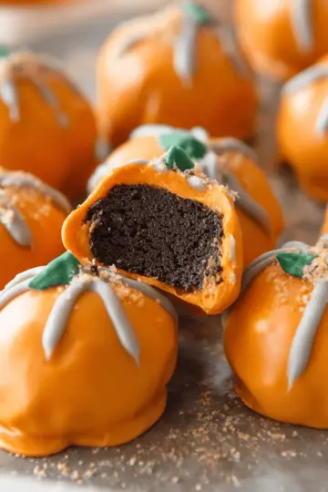 Pumpkin Oreo Balls