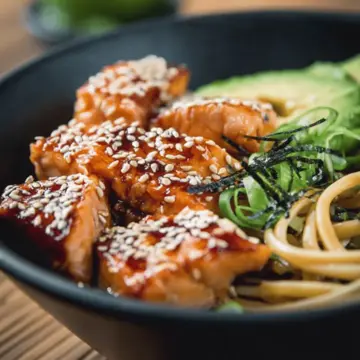 Teriyaki Salmon Bowl