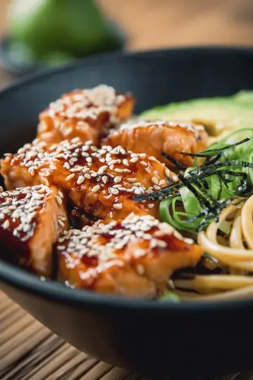 Teriyaki Salmon Bowl